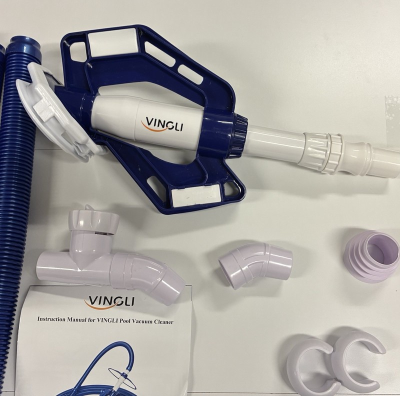 VINGLI Automatic Pool Vacuum Cleaner w/ 33ft Hoses – Inground Pool gallery