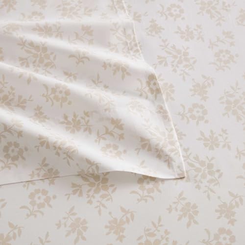 - Size Sheets Set, Crisp & Tailored Cooling Sheets w/a Queen Floral White gallery