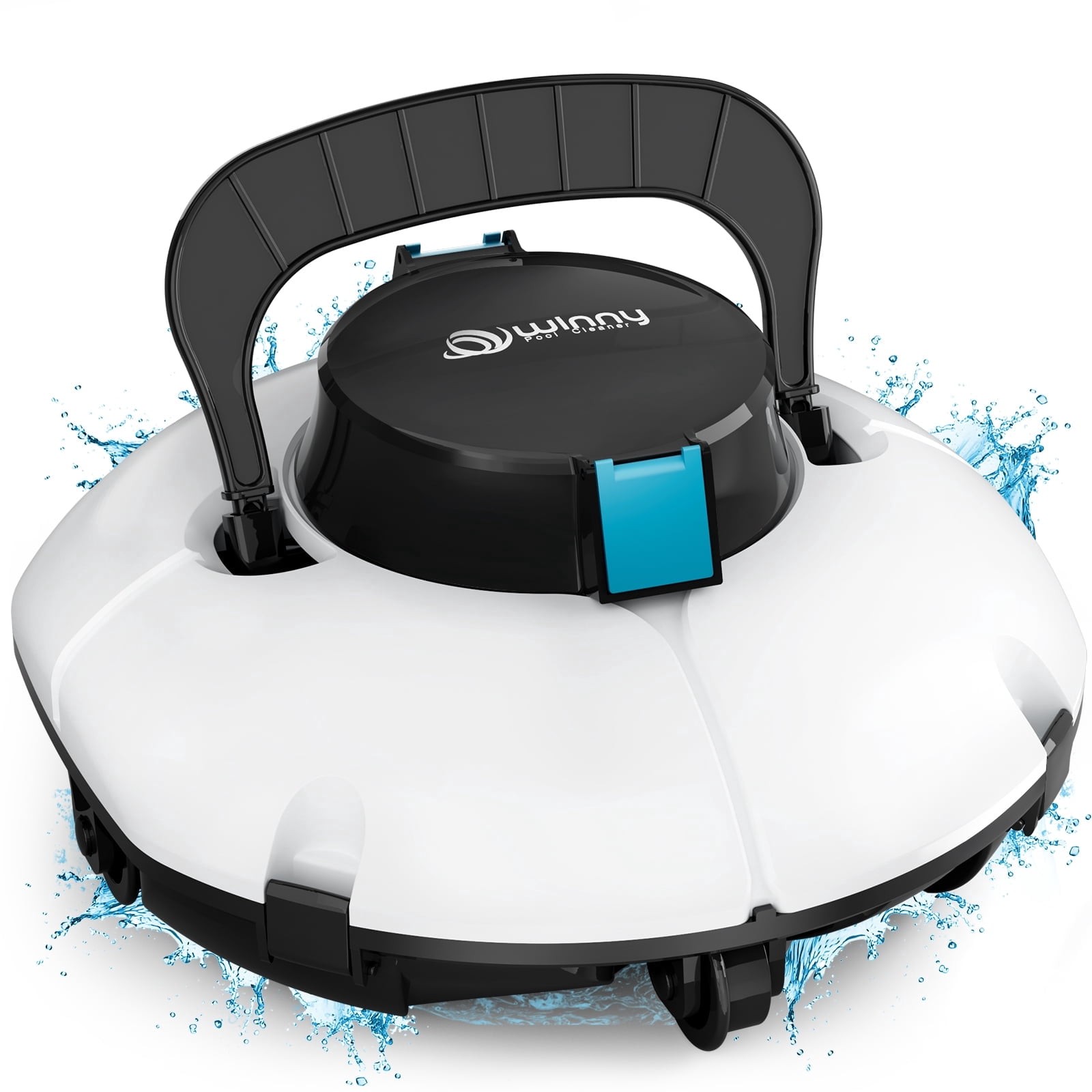 WYBOT Cordless Robotic Pool Cleaner with Dual-Layer Filtration, 80-Min Runtime, gallery