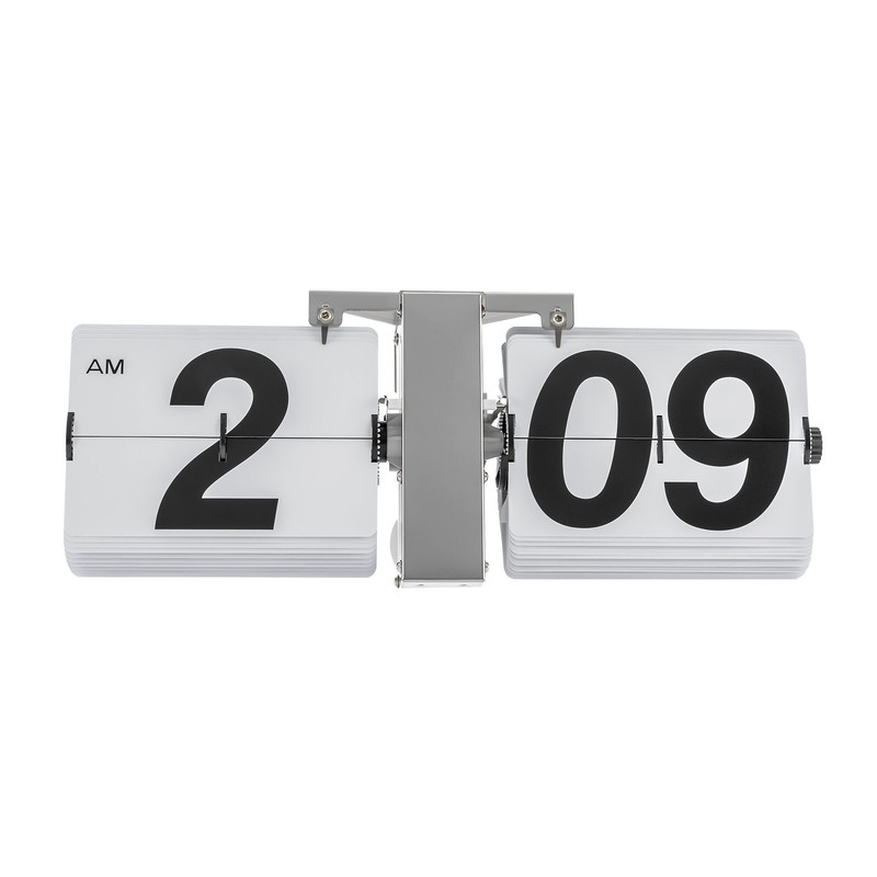 Retro Wall Mount/Tabletop Flip Clock Battery Powered Digital Display Clock gallery