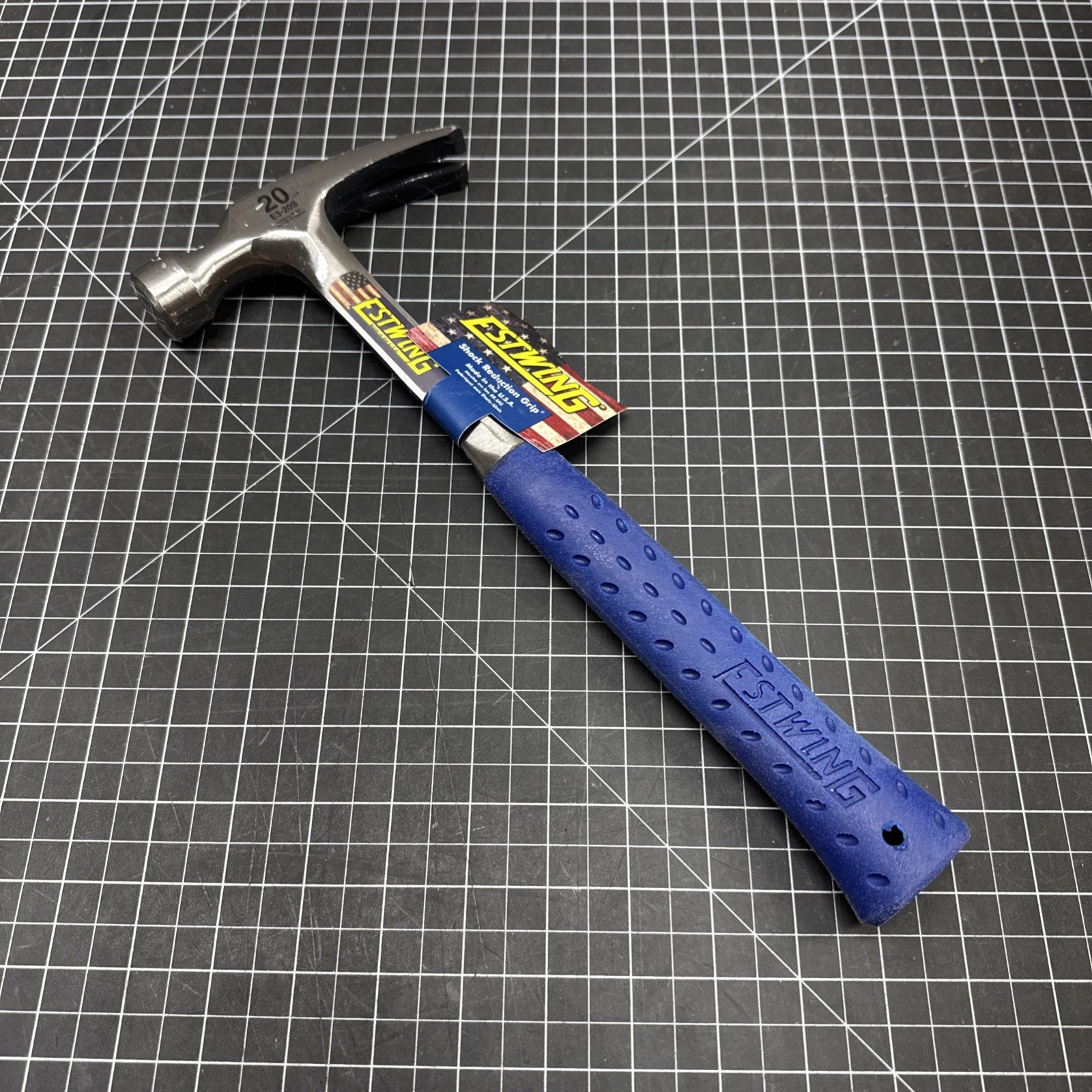 Estwing 20oz Rip Claw Hammer Forged Steel Handle 13.75” E3-20S New D2 gallery