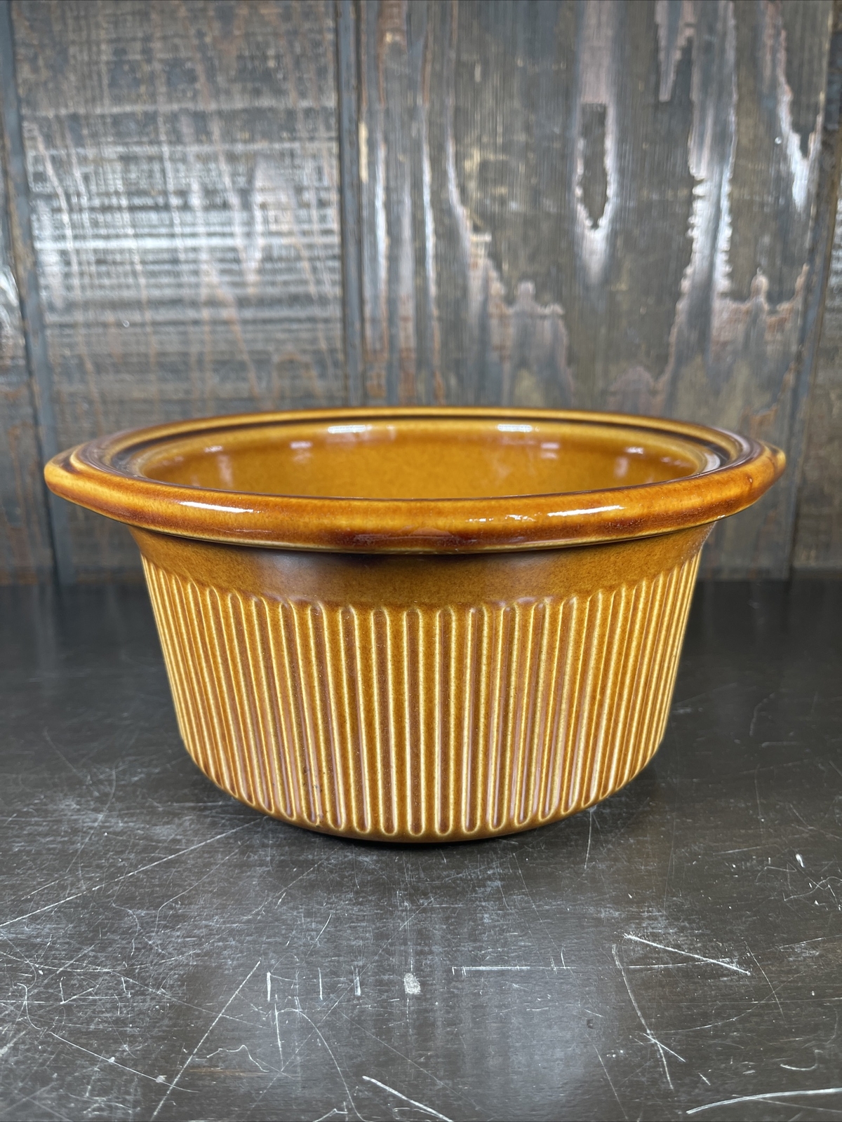 Rival D-256-762 Crockpot Slow Cooker Replacementt Part Brown Insert 2qt gallery