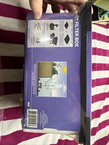 Smartpond Filter Box For Ponds Up To 500 Gallons Model 52281 New Pads Bio Balls gallery