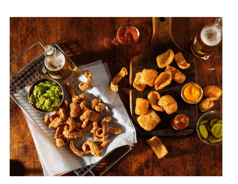 Mac's Chicharrones Original Flavored Cracklin Curls, Fried Pork 10 oz 2ct New gallery