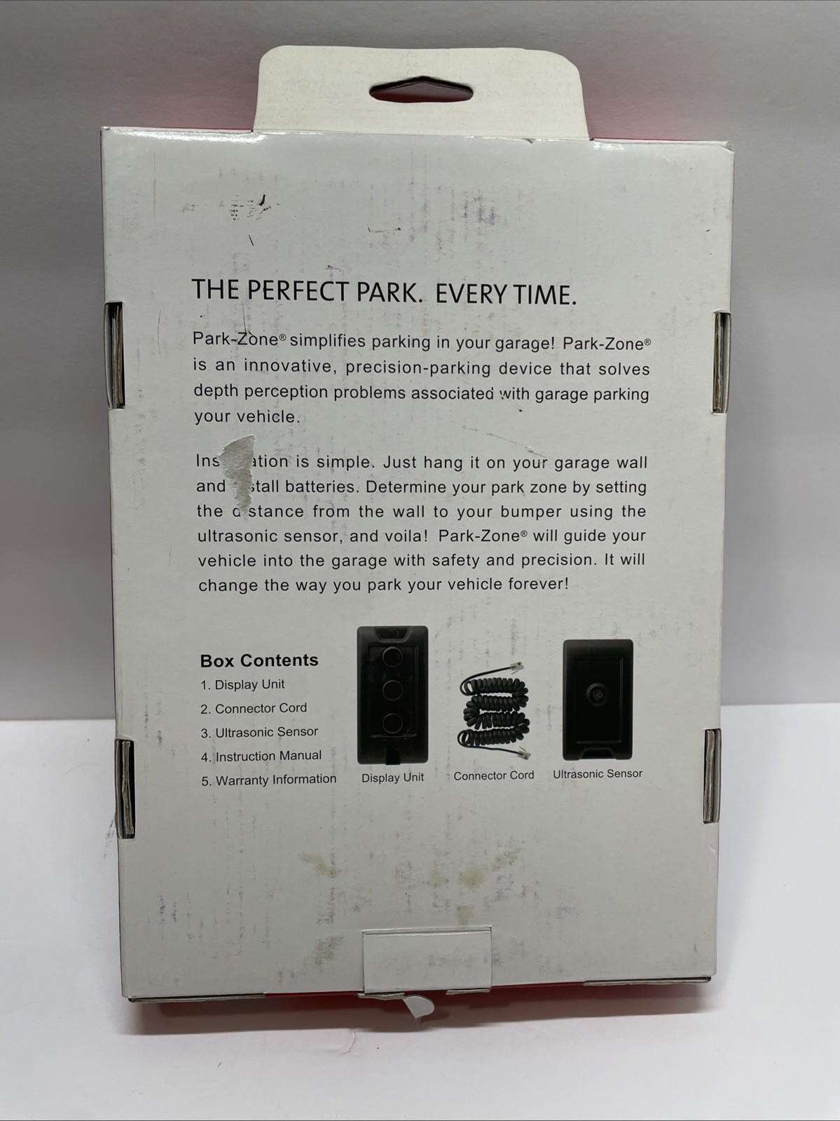 Park Zone Precision Parking Parking Aid Red Yellow Green Lights Model PZ -1600 gallery
