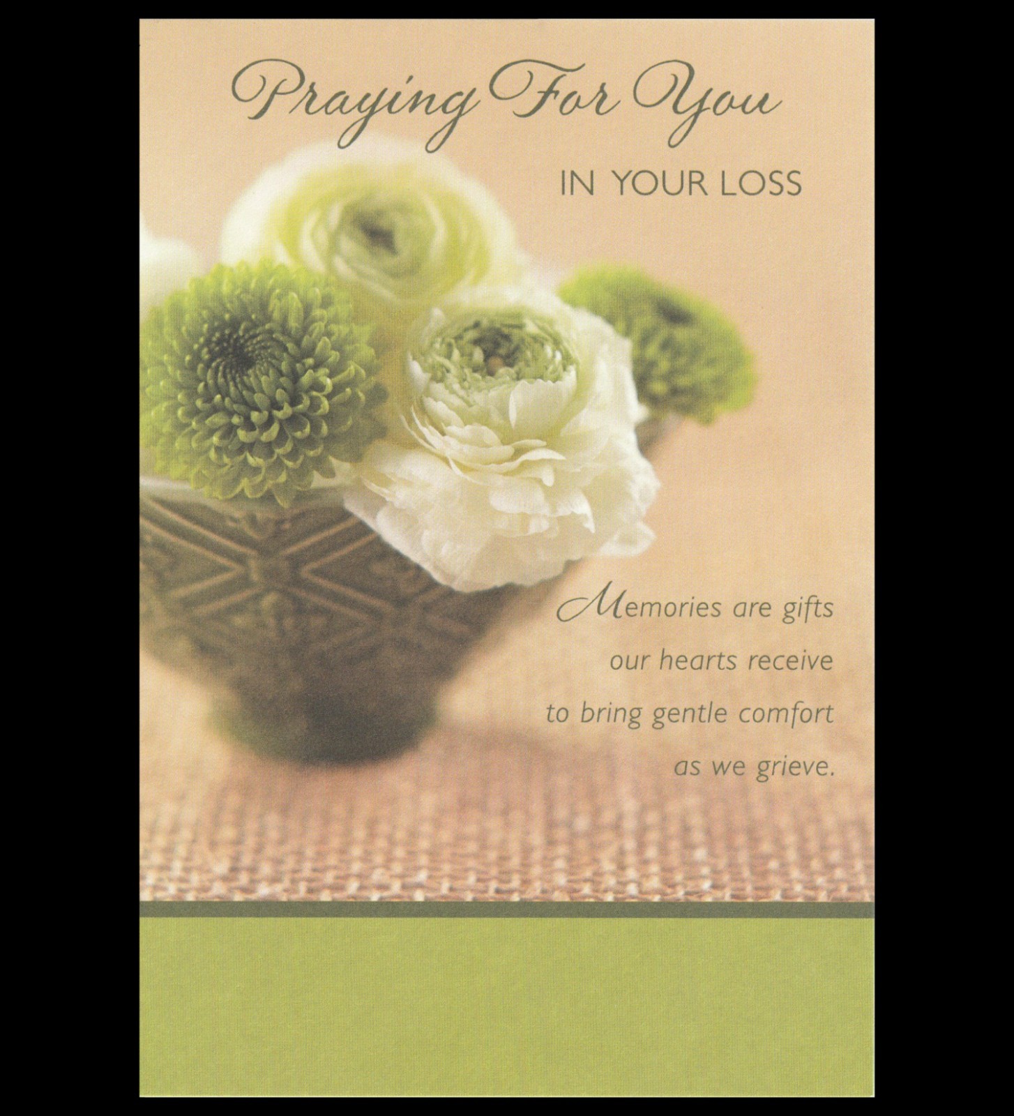 PROVERBS 19:7 - Praying For You In Your Loss Sympathy - Joyfully Yours Card gallery