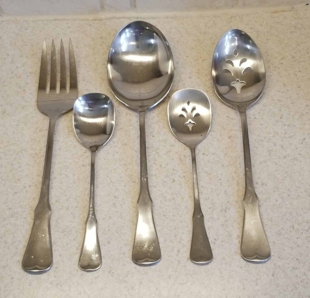 Oneida Patrick Henry 5 Misc Serving Pieces Community Stainless Flatware