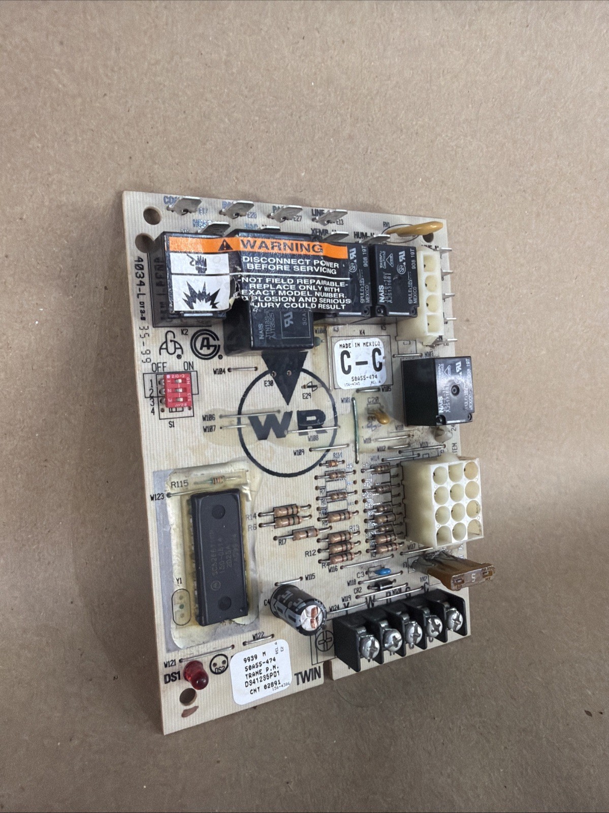 TESTED🔥 Furnace Control Circuit Board 50A55-474 D341235P01 White-Rodgers (C1) gallery