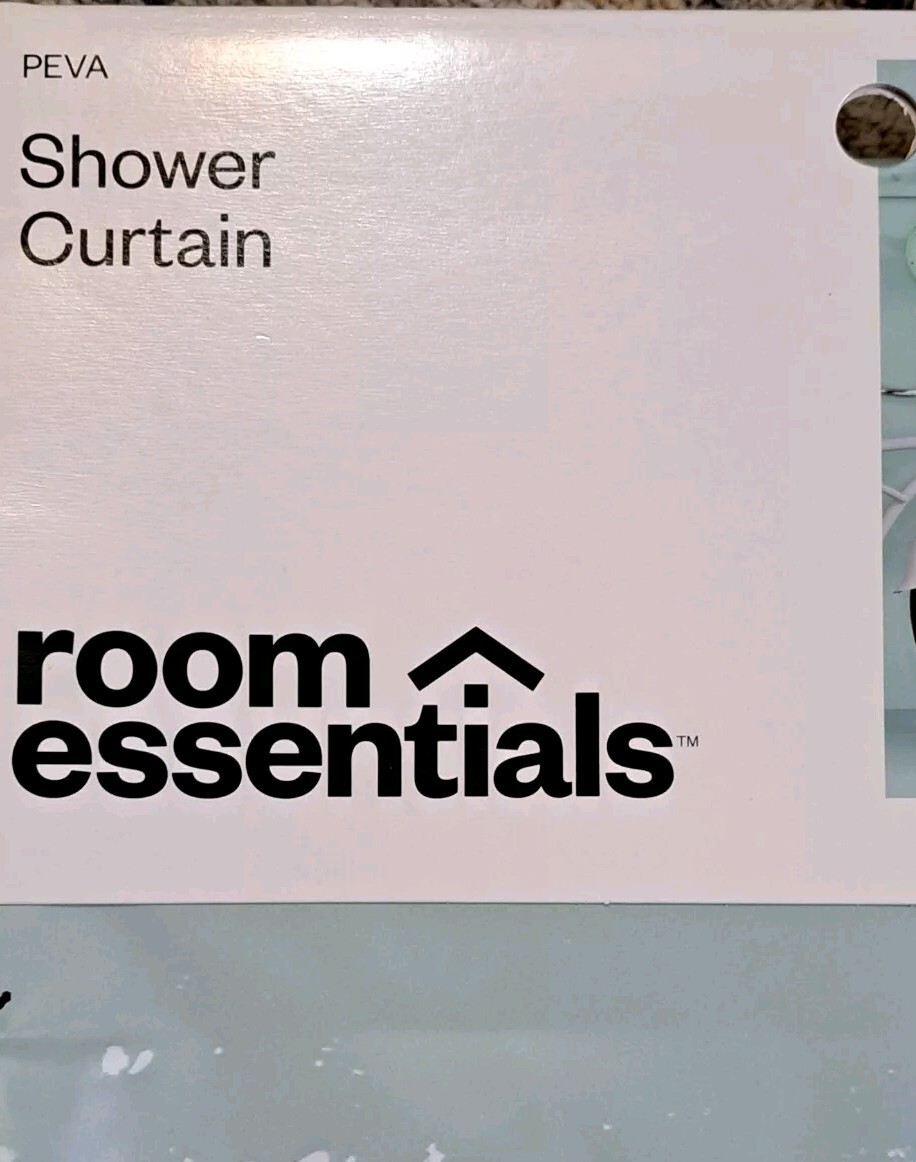 NEW Room Essentials "Mountains" Novelty PEVA 72”x72” Shower Curtain gallery