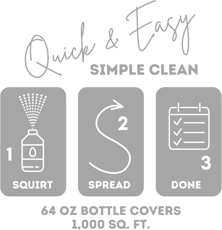 Quick Shine Multi Surface Floor Cleaner 64oz, Ready to 64 Fl Oz (Pack of 1) gallery