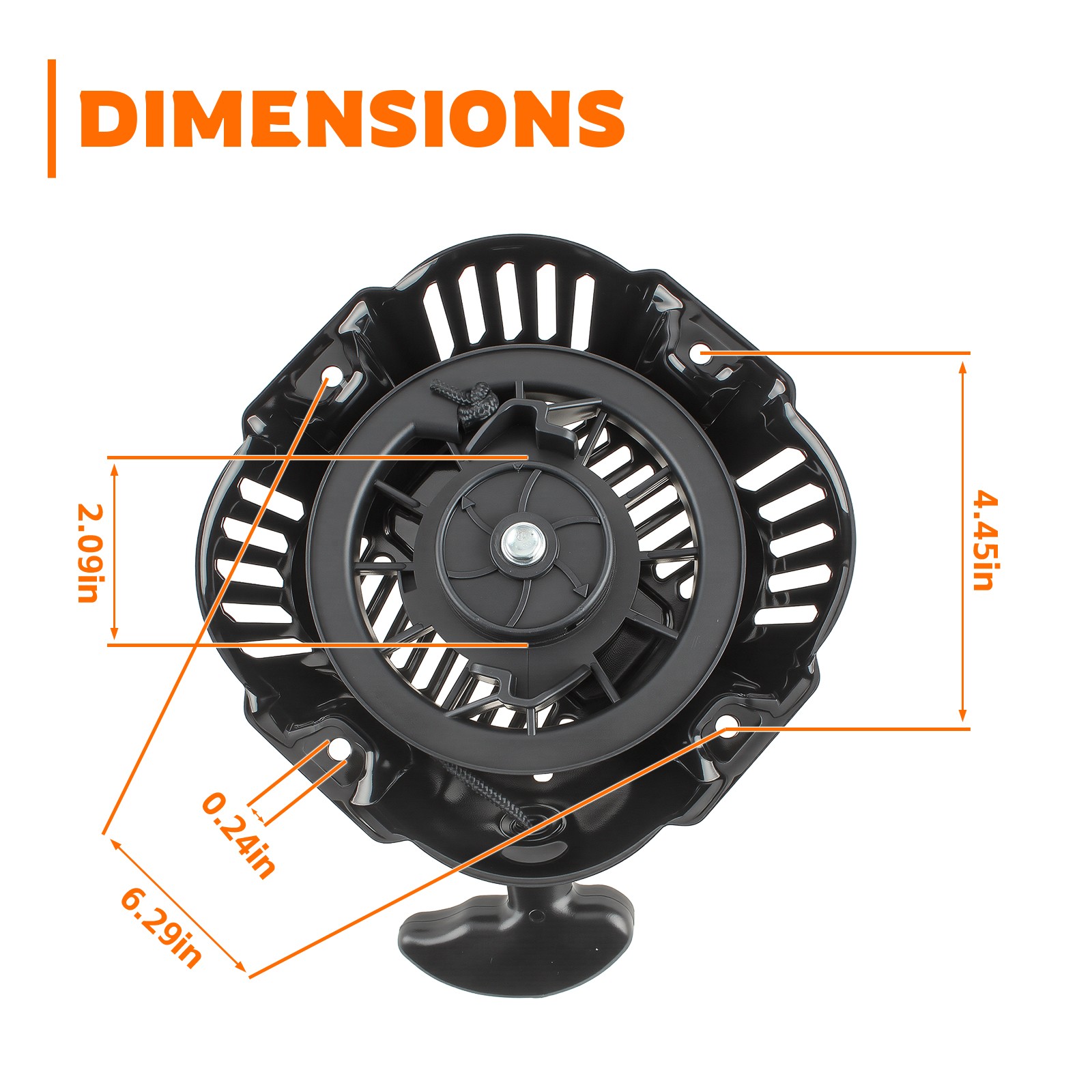 Recoil Starter For Generac 196CC 2900PSI 3100PSI Gas Pressure Washer 0J08070SRV gallery