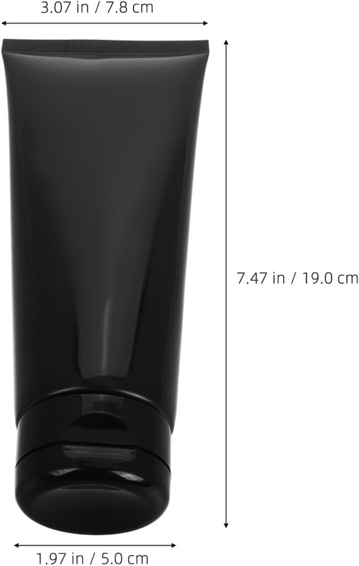 Plastic Refillable Squeeze Tube, Empty squeeze Tubes containers for Cream, gallery
