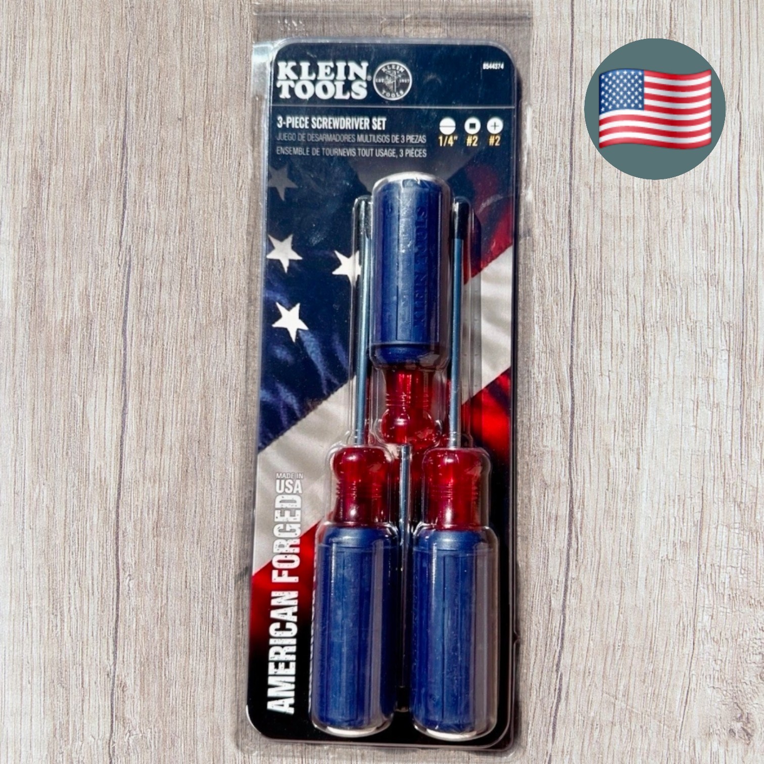 Klein Tools American Forged 3-Piece Screwdriver Set Limited Edition 8544374 gallery