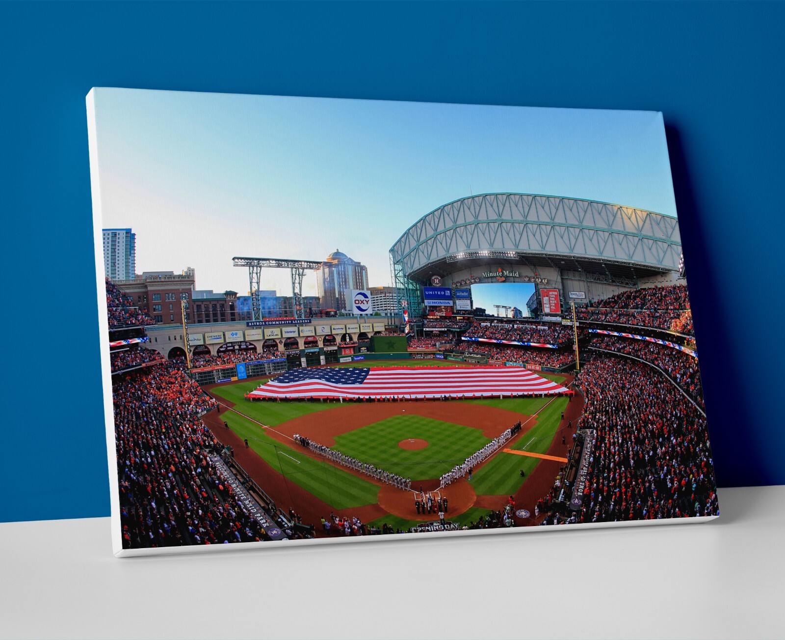 Houston Astros Stadium Poster or Canvas gallery