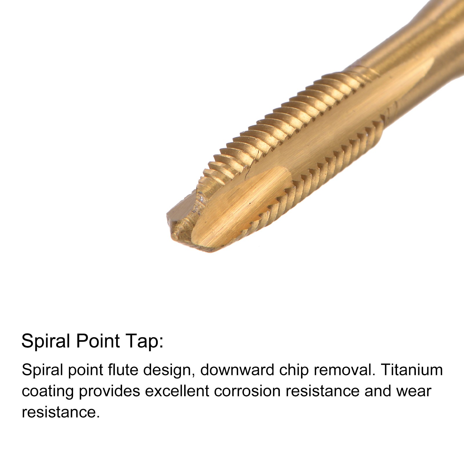 M5x0.8 Spiral Point Thread Tap and 4.2mm Drill Bit Set Machine Screw Thread Tap gallery