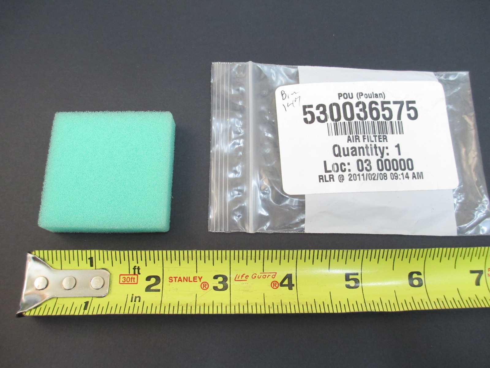 New Poulan/Weed-Eater Feather-Lite Air filter part number 530036575 gallery
