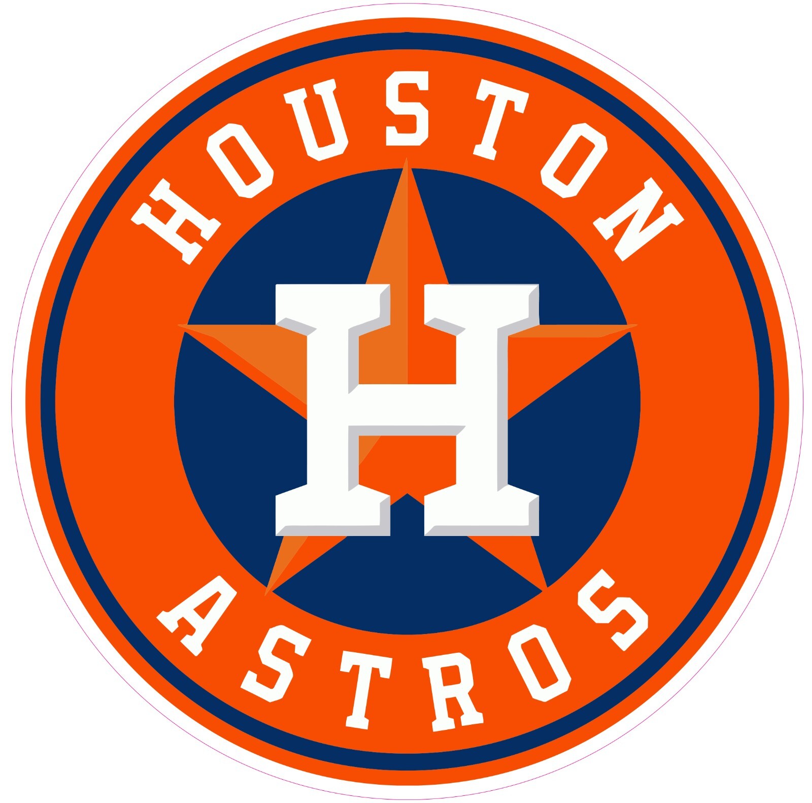 Houston Astros Baseball Vinyl Decal Sticker Car Truck Bumper Tumbler Mug gallery