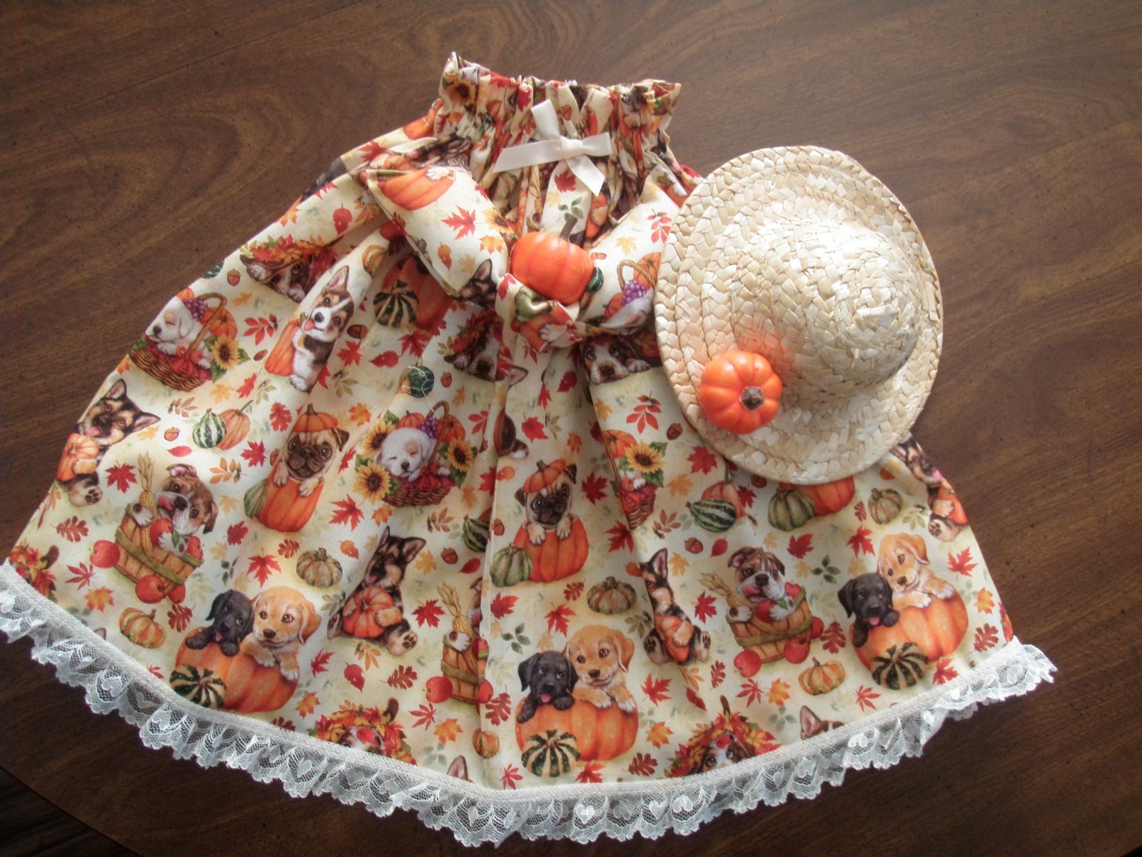 Goose clothes outfit - Fall asst playful dogs w/hat for lg 23-28" goose gallery