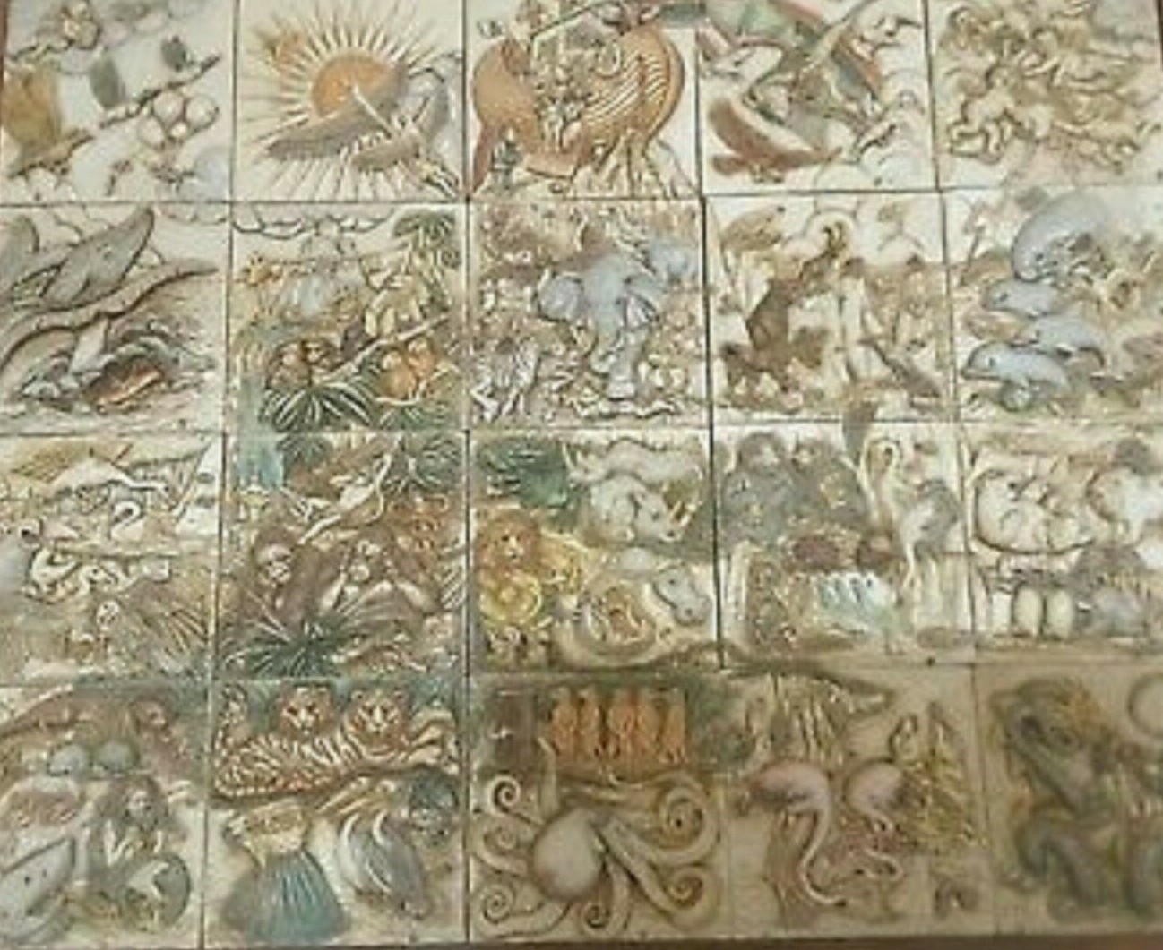 ASST HARMONY KINGDOM PICTURESQUE - NOAH'S PARK - 4"TILE - YOU CHOOSE! gallery