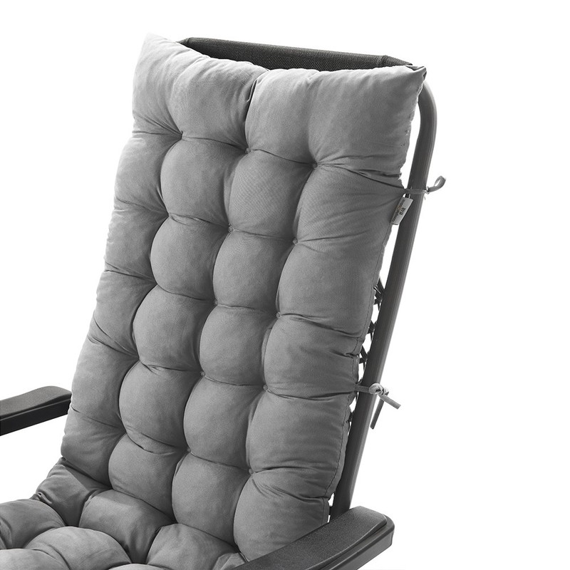 Zero Gravity Recliner Chair Cushion Pad Tufted Chaise Lounge Seat Cushion w/ Tie gallery