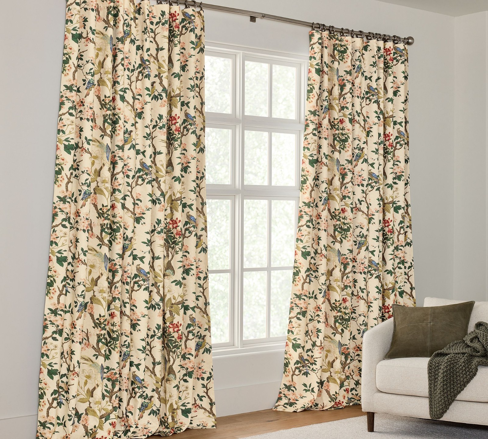 Pottery Barn - Nola Blackout Printed Curtain - Hot Deals gallery