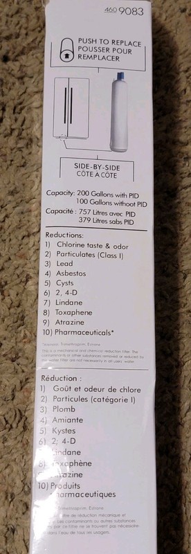 Genuine OEM 9083 Kenmore 4609083 Replacement Refrigerator Water Filter Sealed gallery