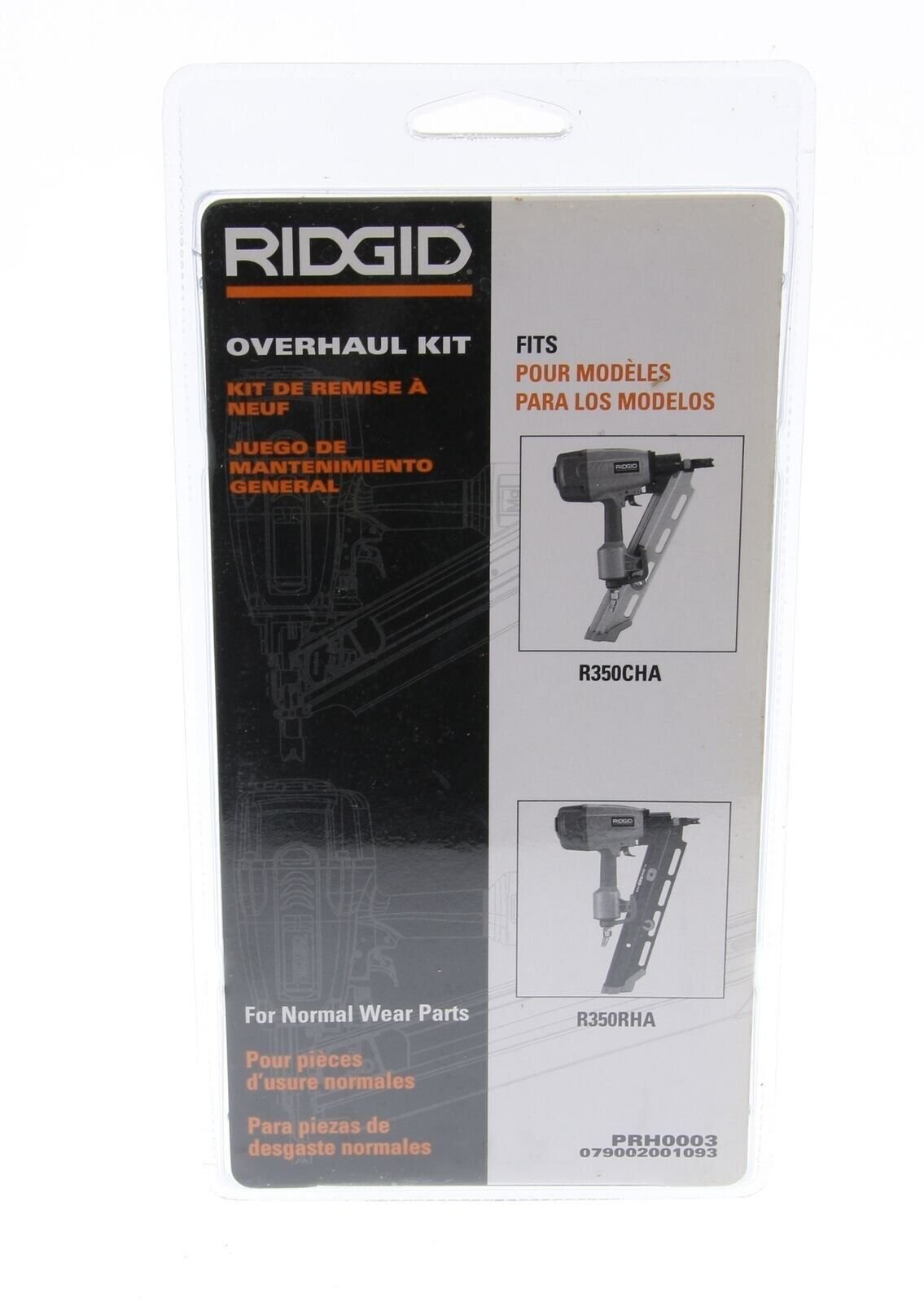 OEM Ridgid Overhaul / Rebuild Kit 079002001093 Framing Nailer R350CHA R350RHA gallery