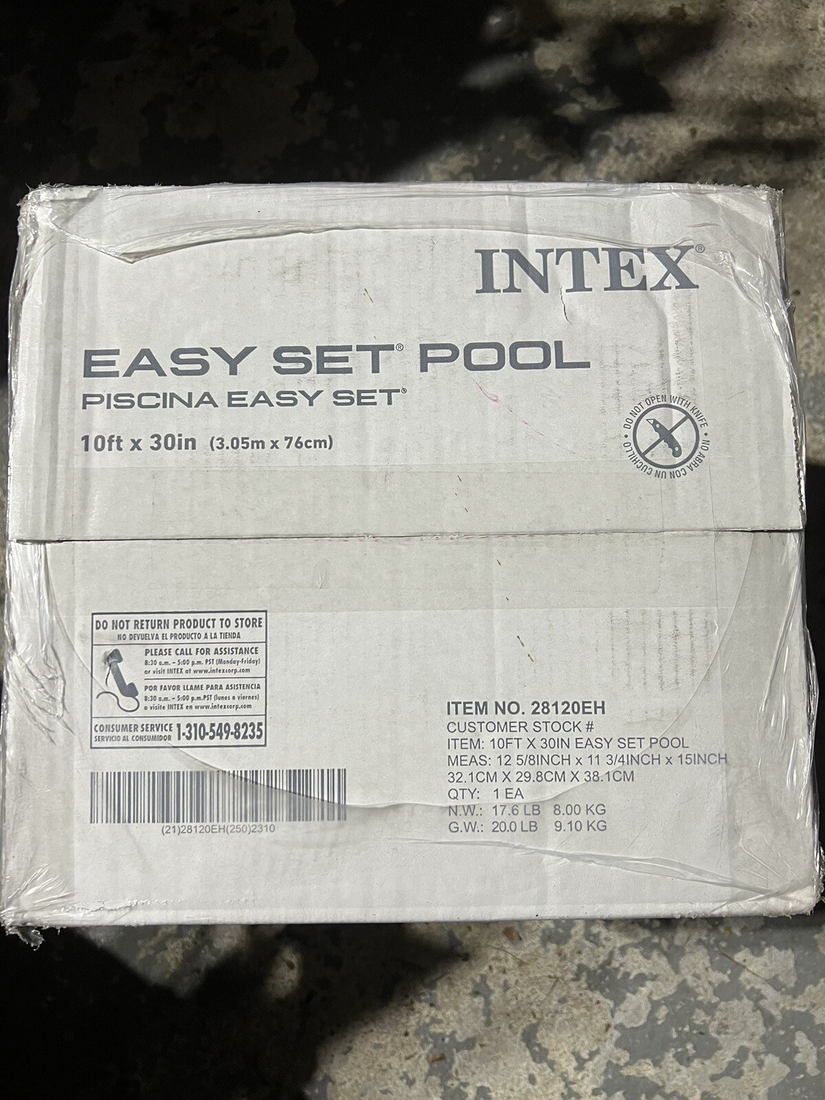 Intex 28120EH 10ft x 30in Easy Set Pool gallery