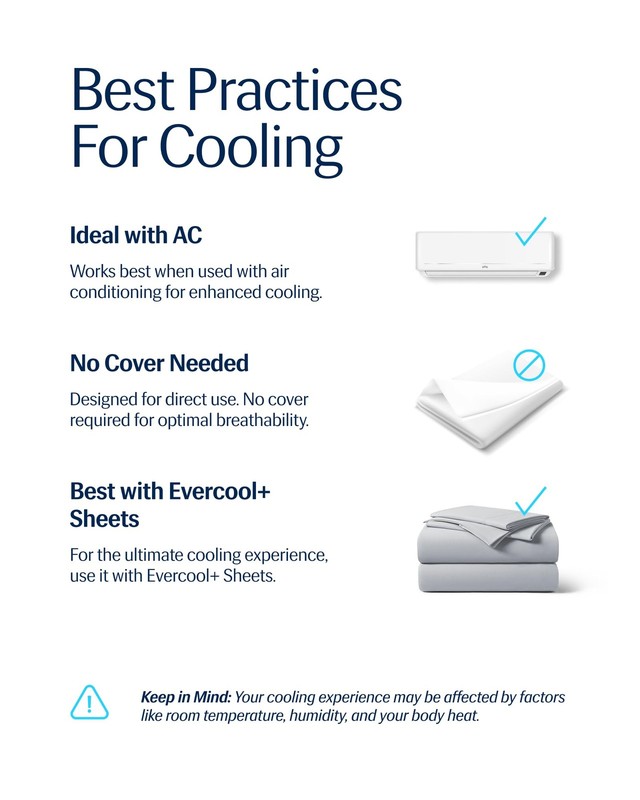 ® Evercool® Cooling Comforter, King/Cali King, Blanket for Hot Sleepers, All ... gallery