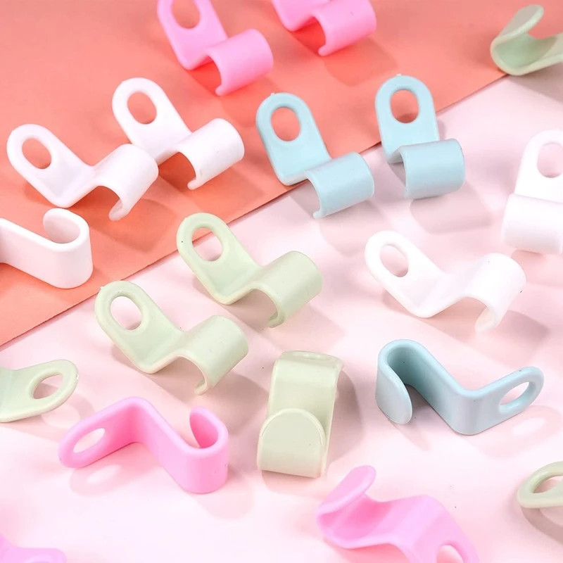 40 PCS Clothes Hanger Connector Hooks Closet Hangers Organizer Space Saving Clip gallery
