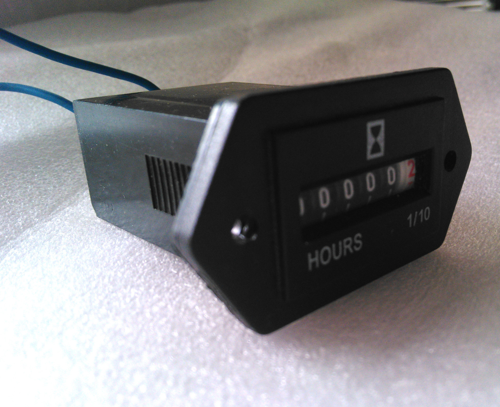 Hour Meter- Generator or any 120 Volts AC 60 hz with lead easy installing 120V gallery