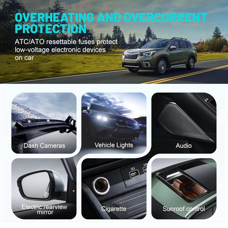 7PCS Manual Reset , 5A-30A E39 Low Profile ATO/ATC1390 gallery