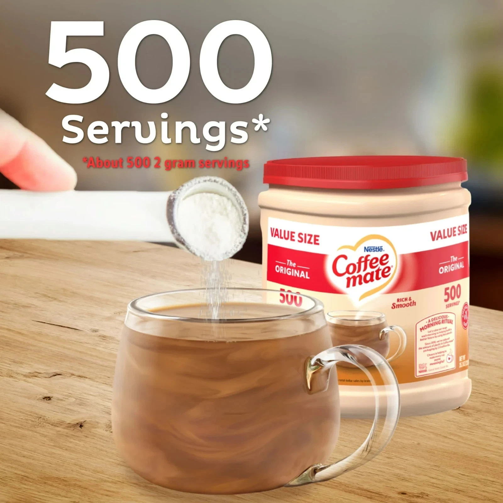 Coffee mate Original Powder Coffee Creamer, 35.3 oz-Free Shipping gallery