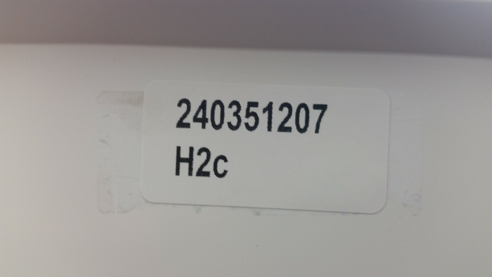 240351207 Frigidaire Refrigerator Lower Crisper Pan - White; H2c gallery