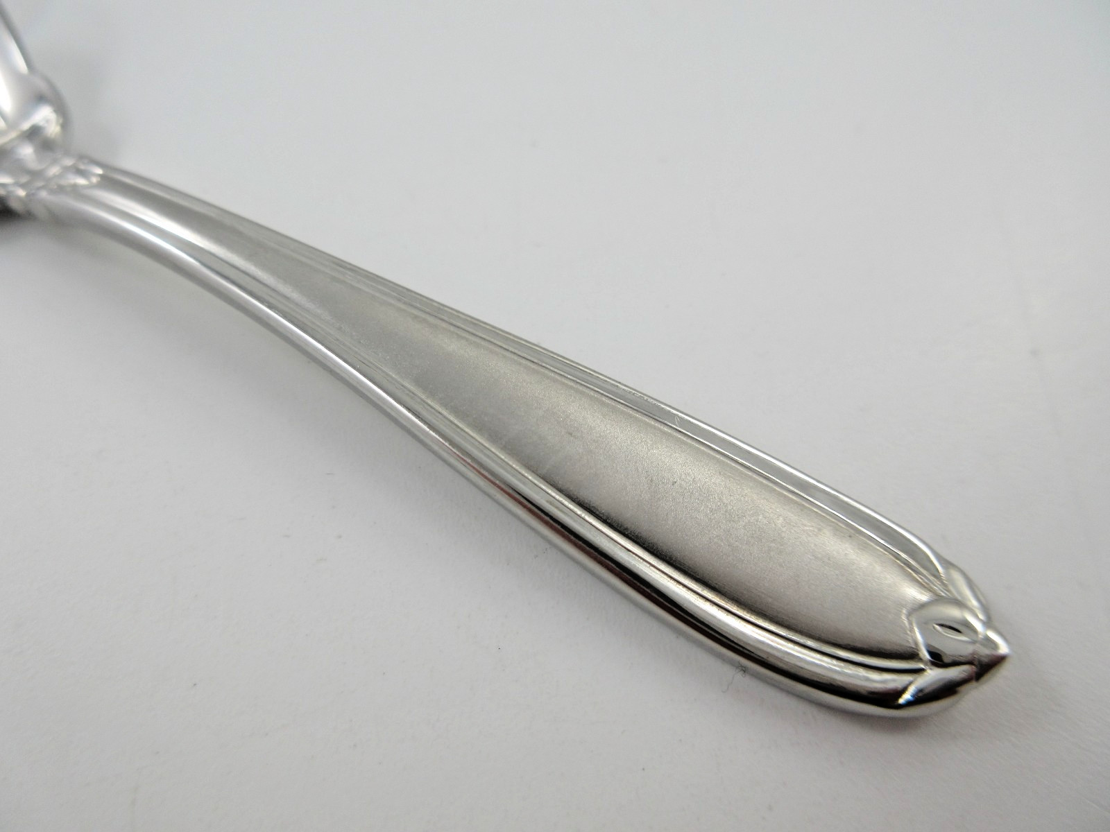 Princess House BARRINGTON Mustard Spoon (s) Ladle Stainless Steel Flatware 4" gallery