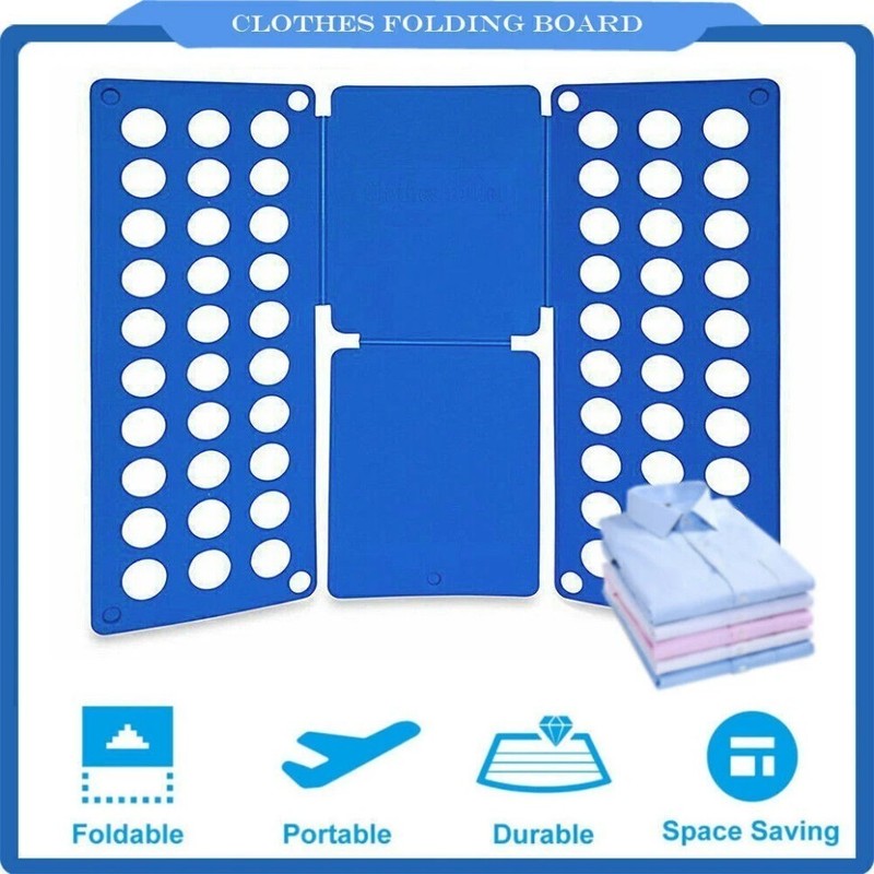 Clothes Folder Magic Folding Board Laundry T Shirt Fast Fold Flip For Adult gallery