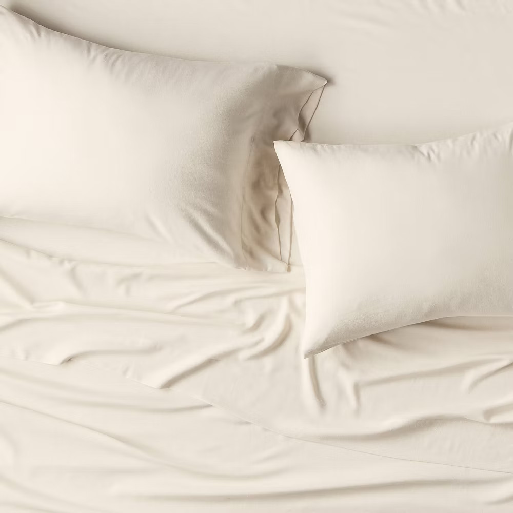Casaluna Pillowcase Set Envelope End Closure Soft 40x20" Lyocell Linen gallery