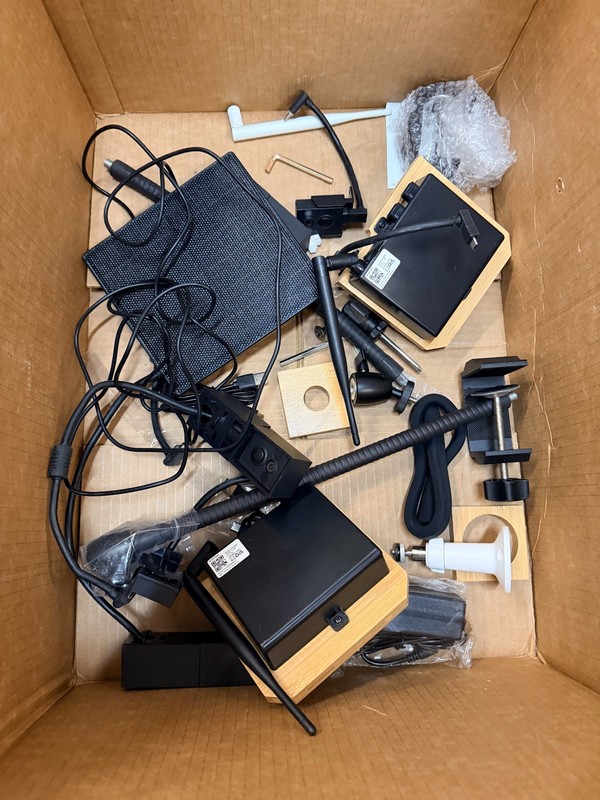Bird Feeder Accessories Lot, Solar Panels, Cameras, Cables and mounting tools gallery