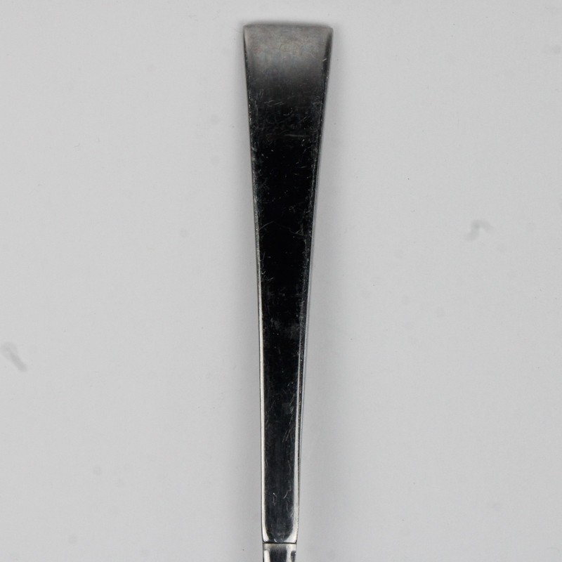 Oneida Silver Purity Pattern Pierced Serving Spoon 18/0 Stainless 8.25 Inches gallery