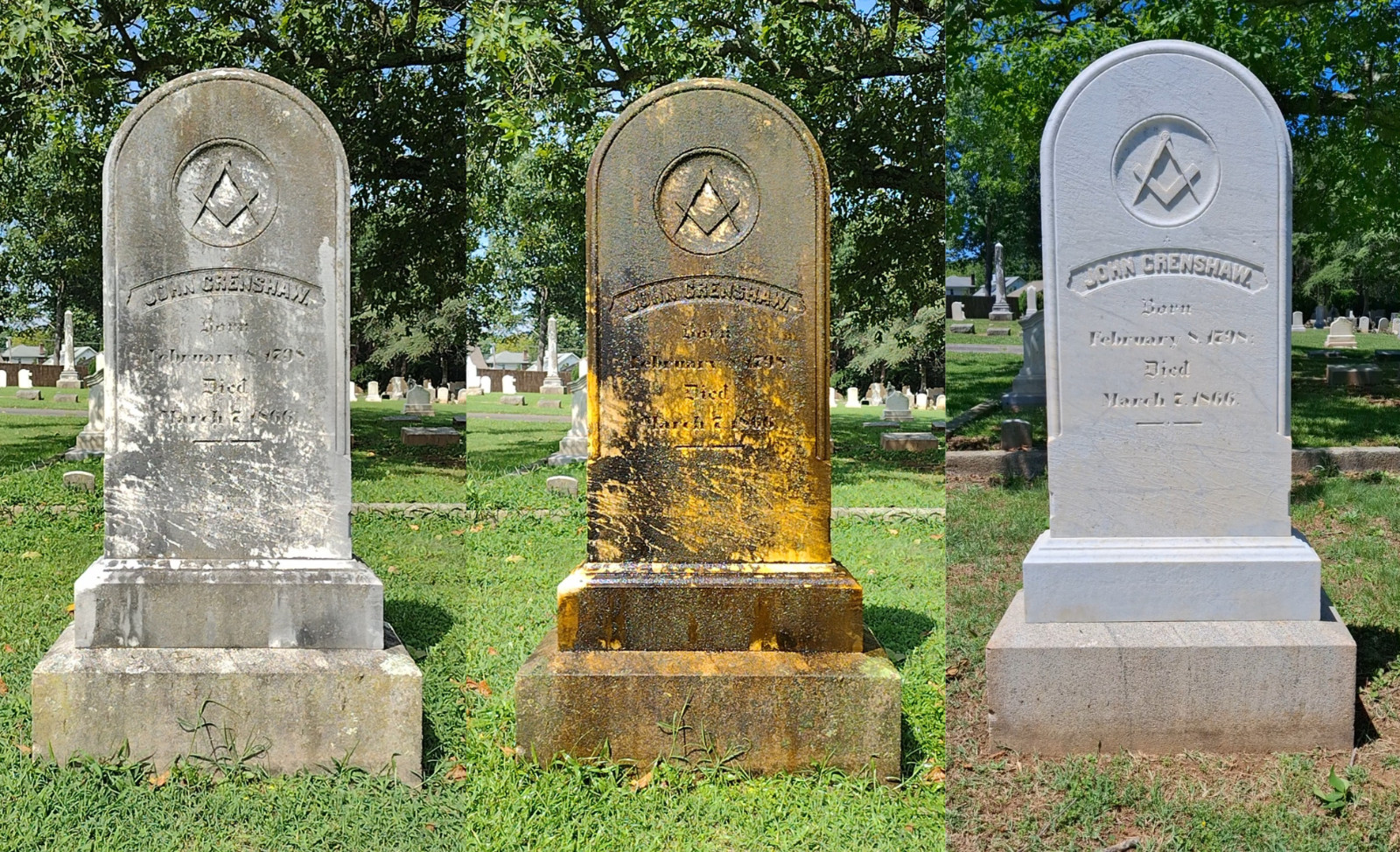 Endurance Gravestone & Monument Cleaner - 2 Gallons gallery