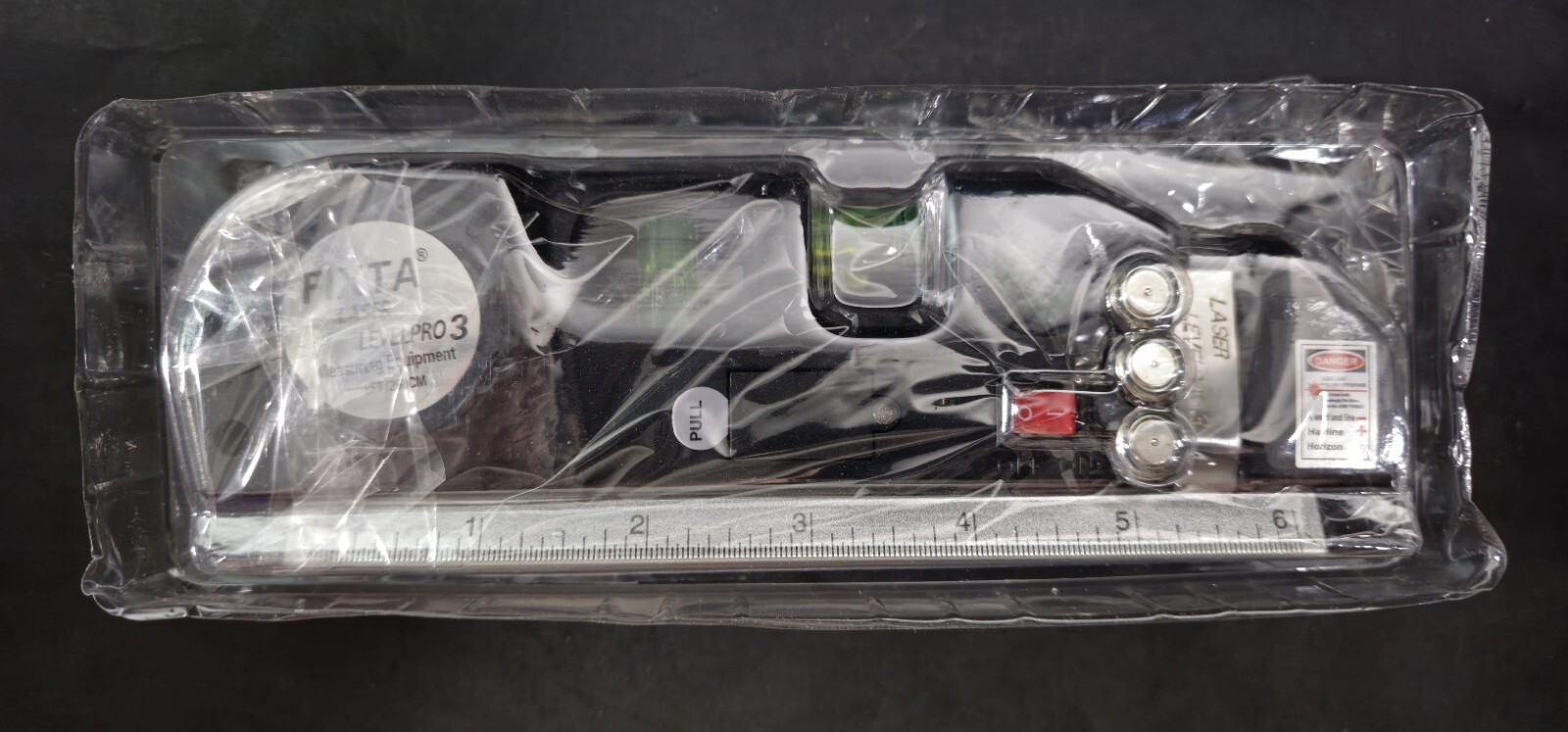 Laser Level Pro 3 Horizontal Vertical 8FT 250cm Measuring Tape Ruler & Batteries gallery
