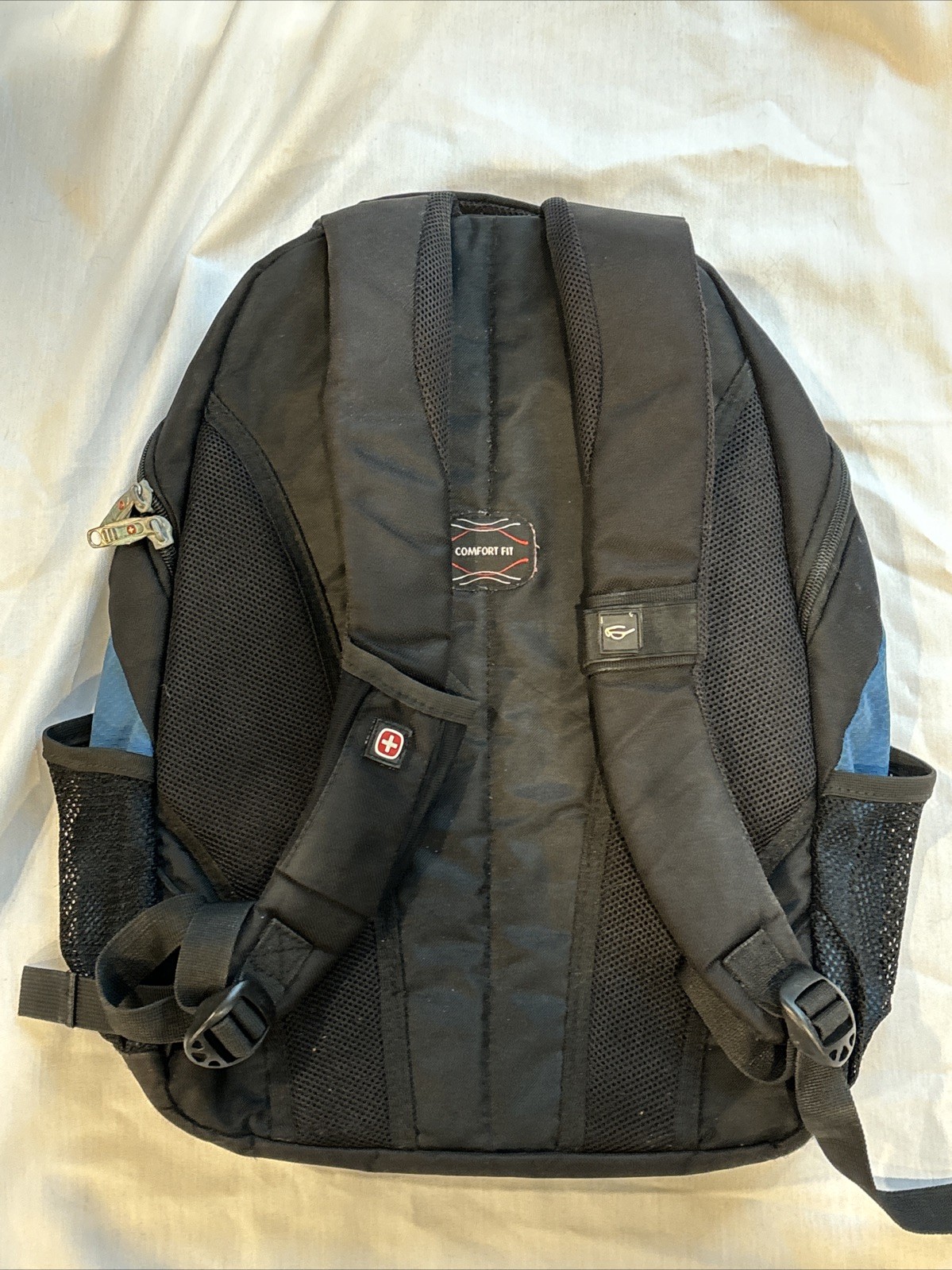 Swiss Army Backpack with Laptop Storage Blue/Black 2