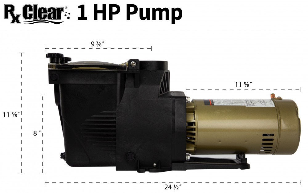 Ultimate Niagara Single Speed Inground Swimming Pool Pump - 56 Frame - Choose HP gallery