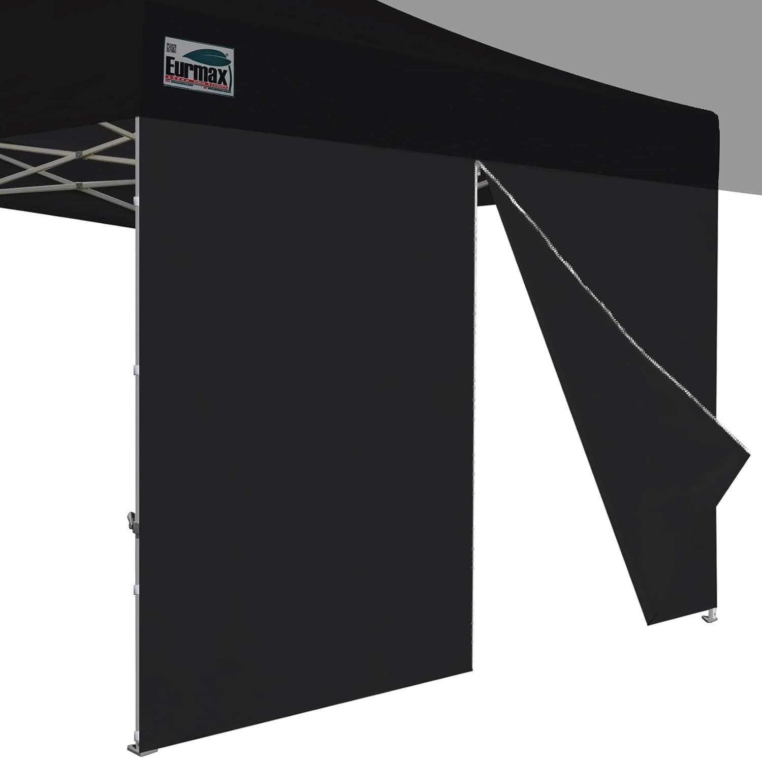 Eurmax USA Instant Canopy SunWall Canopy Middle Zipper Wall for Easy Entry an gallery
