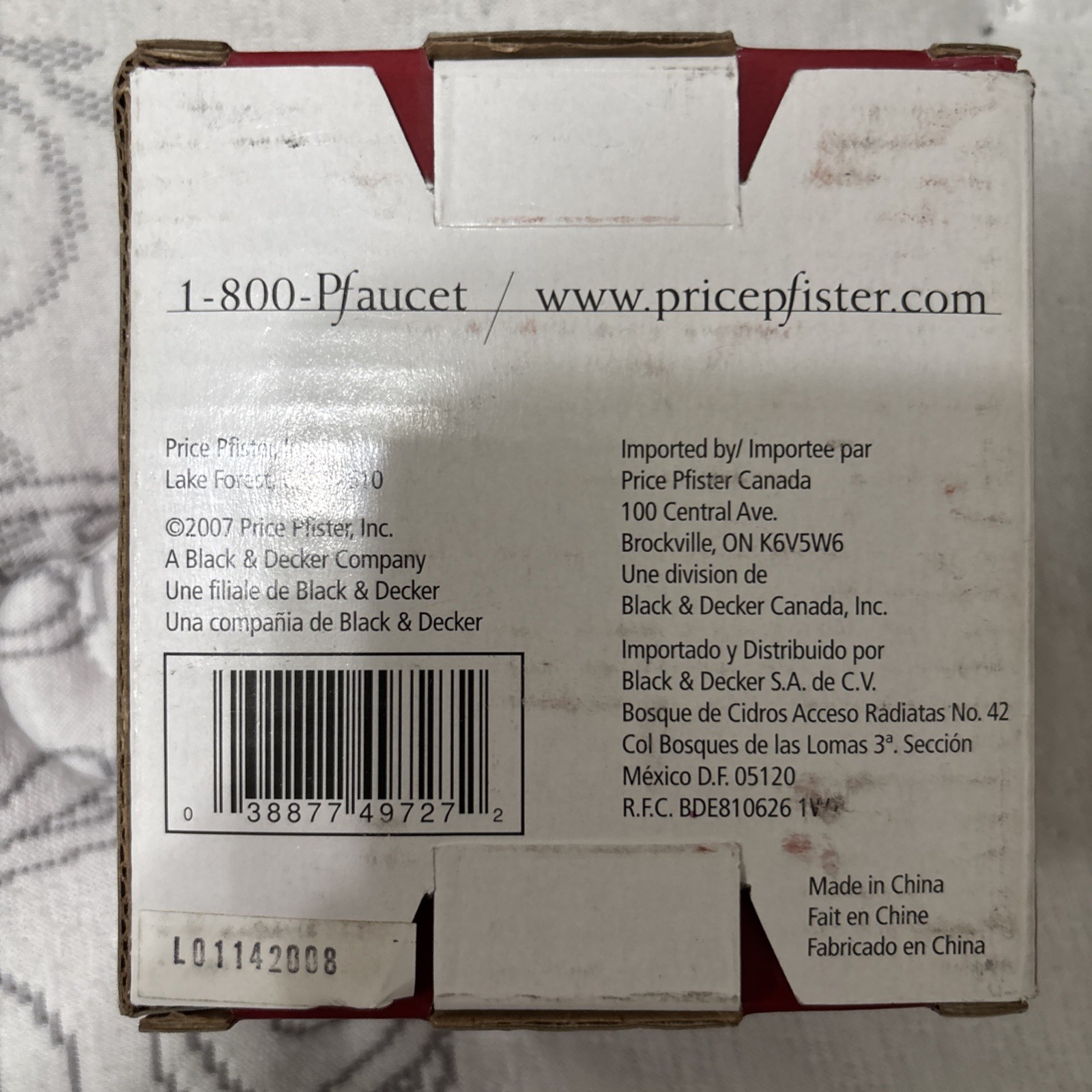 Price Pfister Treviso Robe Hook Tuscan Bronze Finish BRH-E0YY Bathroom Decor gallery