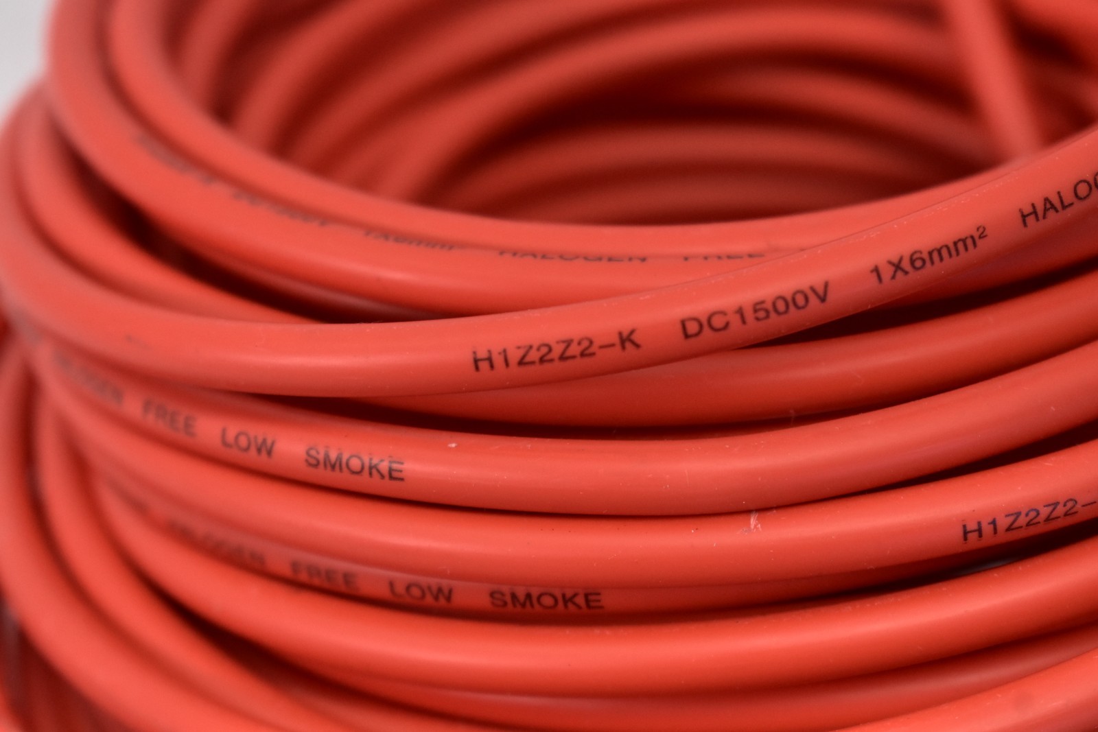 Solar Panel Extension Cable 30 Meters H1Z272-K MC4X6-R-30M Spliced End gallery