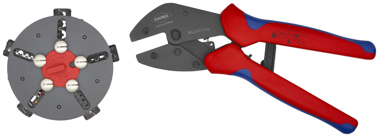 Knipex 97 33 02, 9 1/4" MultiCrimp® Crimping Pliers gallery