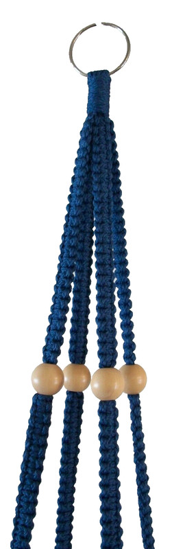 Handmade Macrame Plant Hanger - Beaded Plant Hanger - Macrame Plant Holder gallery