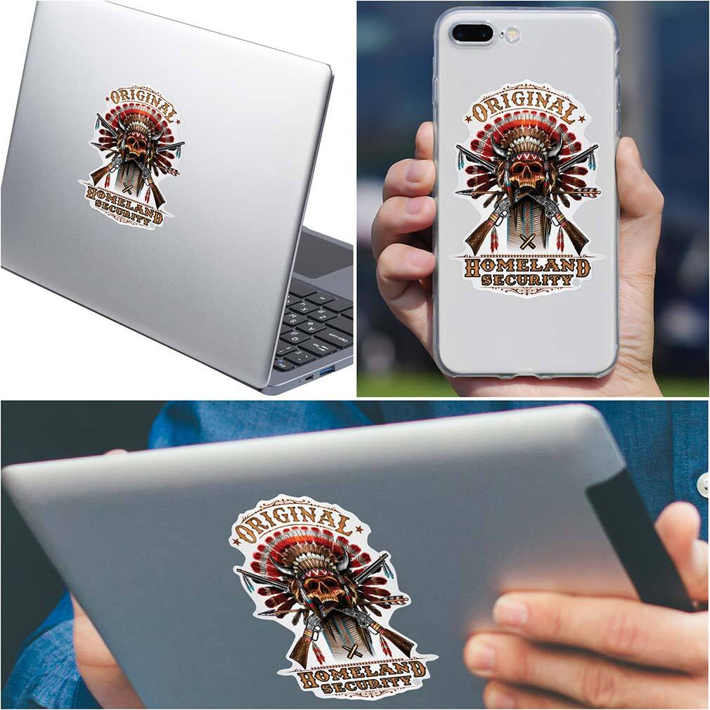 2nd Amendment Original Homeland Security 2nd Amendment White vinyl Reflective gallery
