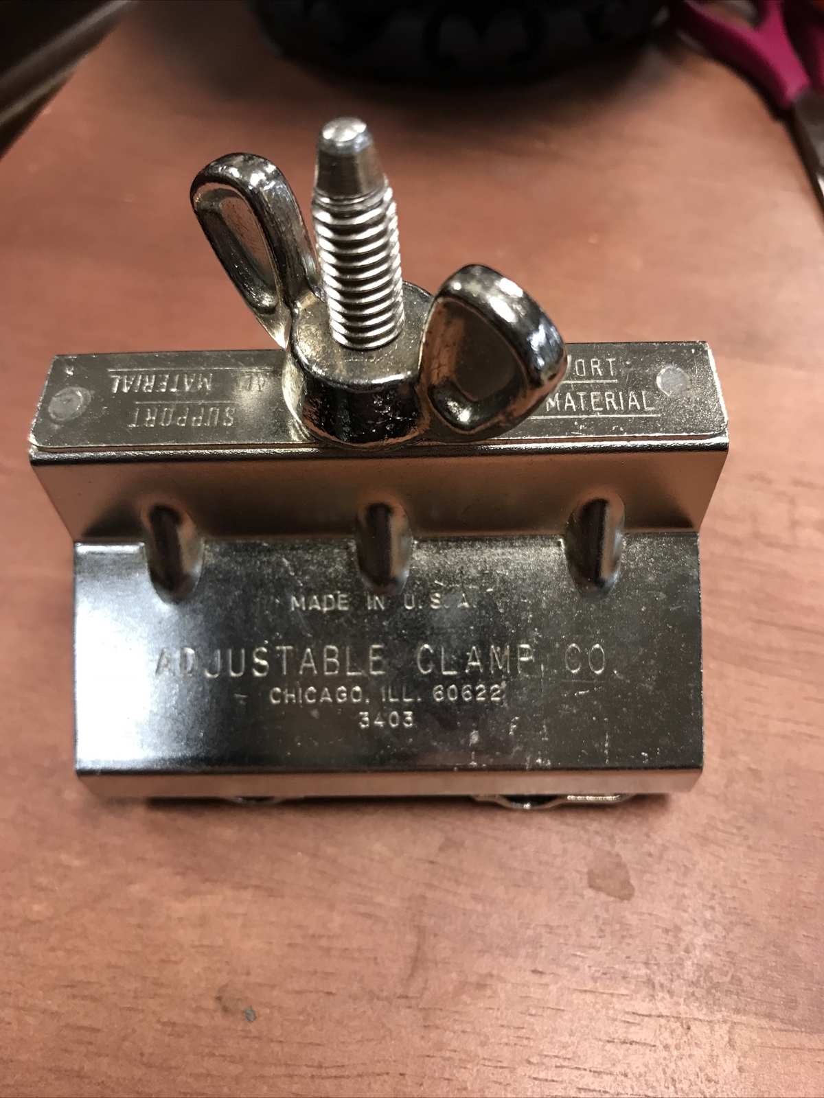 PONY KERFKEEPER # 3432 USA NOS Adjustable Clamp Co Chicago Vintage NWOB gallery